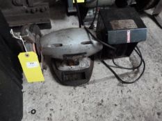 *Draper Twin Head Bench Grinder Polisher with Lamp