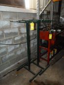 *Two Green Freestanding Display Racks