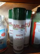 *5x 500ml Harland Garden Machinery White Grease