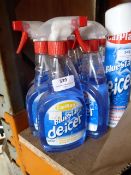 *5x 500ml of CarPlan Blue Star Deicer