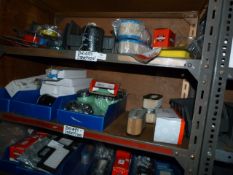 *Shelving Unit Containing Briggs & Stratton Filter