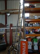 *Eleven Tread Aluminium Step Ladder 3.37m
