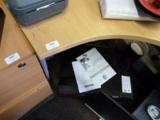 *Light Wood Effect L-Shape Office Desk