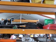 *Contents of Shelf; Honda Lawnmower Spares, Automo