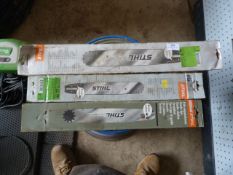 *Three Stihl Chainsaw Bars (2x 14