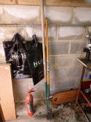 *Garden Rake and Hoe