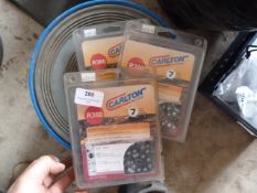 *Three Carlton R360 Saw Chains