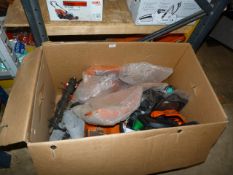 *Box Containing Harness, Brackets, Ear Defenders,