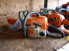 *Stihl MS180 Chainsaw