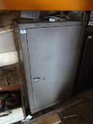 *Steel Storage Locker with Three Shelves