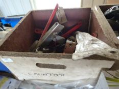 *Box of Wheels, Bracket, etc.