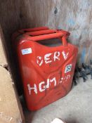 *Red Jerry Can
