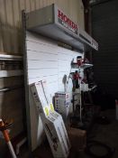 *Three Bays of Honda Promotional Shop Racking (con
