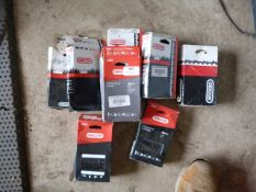 *Eight Assorted Oregon Saw Chains