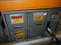 *Set of Four Engineers Drawers and Contents
