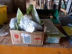 *Box of Garden Cables, Wire, String, etc.