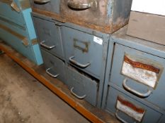 *Set of Four Engineers Drawers and Contents