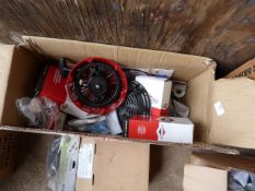 *Box of Garden Machinery Accessories