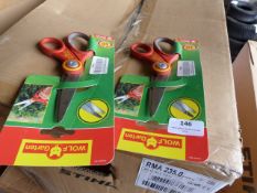 *Two Pairs of Wolf Garten Scissors