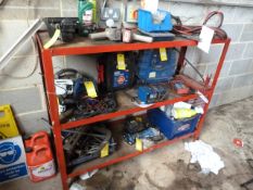 *Three Tier Steel Shelf Unit 45x135x112cm