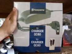 *Husqvarna BLI Charger QC80