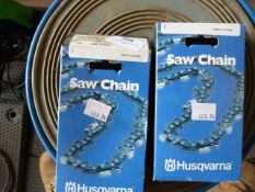 *Two Husqvarna H25056E Saw Chains