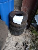 *Four Assorted Tyres