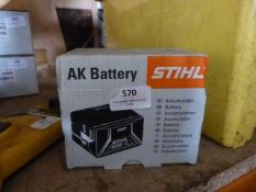 *Stihl AK 10 Battery (in box)