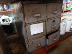 *Set of Six Engineers Drawers