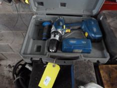 *Draper Expert 18v Drill (no charger, two batterie