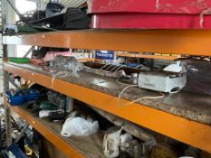 *Contents of Shelf; Chainsaw and Lawnmower Spares,