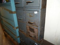 *Set of Four Engineers Drawers and Contents
