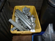 *Box of Handrail Accessories; Fall and Wall Bracke