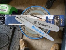*Three Husqvarna Chainsaw Bars