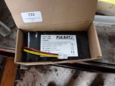 *Fulbat 4AH-72WH 18v Li-Ion Battery Part No.FL-HU0