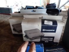 *Three Husqvarna Connector Protection Boxes