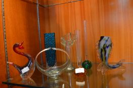 Murano Glass Vases etc.
