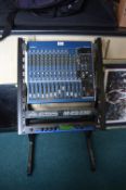 Yamaha MG16/6FX Mixing Console plus Alesis M-EQ230