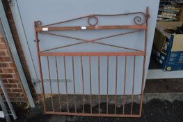 Wrought Iron Garden Gate