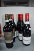 Four Bottles of Chateauneuf-Du-Pape 2020 and Two B