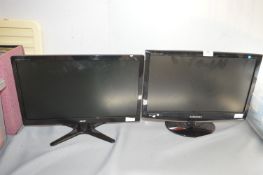 Samsung and Acer Monitors