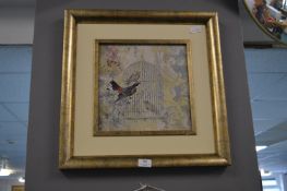 Framed Birdcage Print