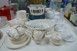 Vintage New Hall and Pyrex Tea Sets, Plates, etc.