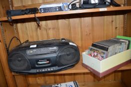 Panasonic Portable CD Radio Cassette Player with C
