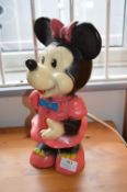 Walt Disney 1984 Minnie Mouse Lamp