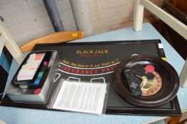 Blackjack Board, Roulette Wheel, etc.