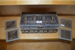 Jewellery Box and Coasters