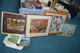 Framed Pictures and Prints, Posters, etc.