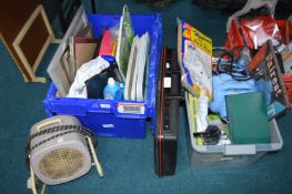 Two Crates and a Case of Household Goods, Decorati