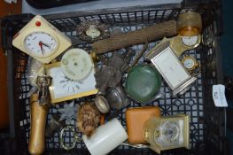 Collectible Items; Clocks, Ornaments, etc.
